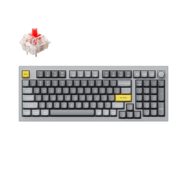 Keychron Q5 QMK Custom Mechanical Keyboard ph btz
