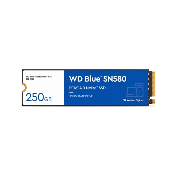 Western Digital Blue SN580 500GB | 1TB PCIe Gen4 x4 NVMe M.2 2280 Solid State Drive
