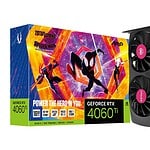 ZOTAC Gaming GeForce RTX 4060 Ti 16GB AMP SPIDER-MAN: Across the Spider-Verse Bundle Graphics Card
