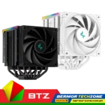 DeepCool AK620 DIGITAL Dual Fan CPU Air Cooler - Black | White