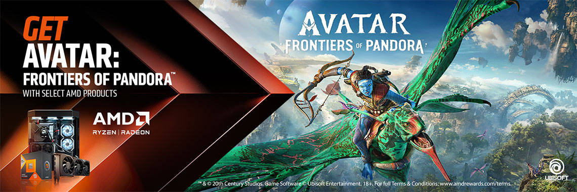 PC Gaming 5700X , Radeon 7800 XT 16GO, RAM 16GO, SSD 1TO + Avatar:  Frontiers of Pandora –