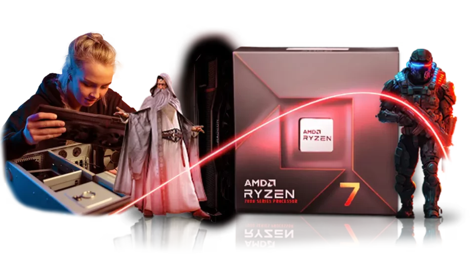 AMD Ryzen 7 8700G 4.2GHz Up to 5.1GHz Socket AM5 Processor 100-100001236BOX