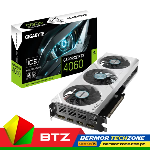 GeForce RTX 4060 EAGLE OC ICE 8G btz ph
