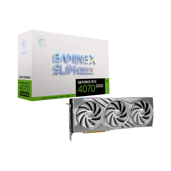 GeForce RTX 4070 SUPER 12G GAMING X SLIM WHITE btz ph