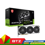 MSI GeForce RTX 4070 SUPER 12G VENTUS 3X Graphics Card