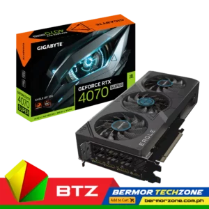 Gigabyte GeForce RTX 4070 SUPER EAGLE OC 12G Graphics Card<div id="kft" class="kft">
<div class="content">
<div class="text">
<h3 class="content-title">KEY FEATURE</h3>
<div class="content-text">
<ul>
 	<li>Powered by NVIDIA DLSS 3, ultra-efficient Ada Lovelace arch, and full ray tracing</li>
 	<li>4th Generation Tensor Cores: Up to 4x performance with DLSS 3 vs. brute-force rendering</li>
 	<li>3rd Generation RT Cores: Up to 2X ray tracing performance</li>
 	<li>Powered by GeForce RTX™ 4070 SUPER</li>
 	<li>Integrated with 12GB GDDR6X 192bit memory interface</li>
 	<li>WINDFORCE cooling system</li>
 	<li>RGB Fusion</li>
 	<li>Dual BIOS</li>
 	<li>Protection metal back plate</li>
</ul>
</div>
</div>
<div>
<table>
<tbody>
<tr>
<td>Card size</td>
<td>L=261 W=126 H=50 mm</td>
</tr>
<tr>
<td>PCB Form</td>
<td><a href="https://bermorzone.com.ph/">ATX</a></td>
</tr>
</tbody>
</table>
</div>
<div></div>
</div>
</div>
<div id="nvslide" class="nvslide">
<div class="nv-sliders">
<div class="nv-slider nv-active">
<div class="title"></div>
</div>
</div>
</div>