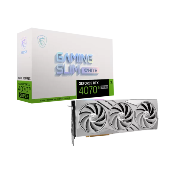 GeForce RTX 4070 Ti SUPER 16G GAMING SLIM WHITE btz ph (2)
