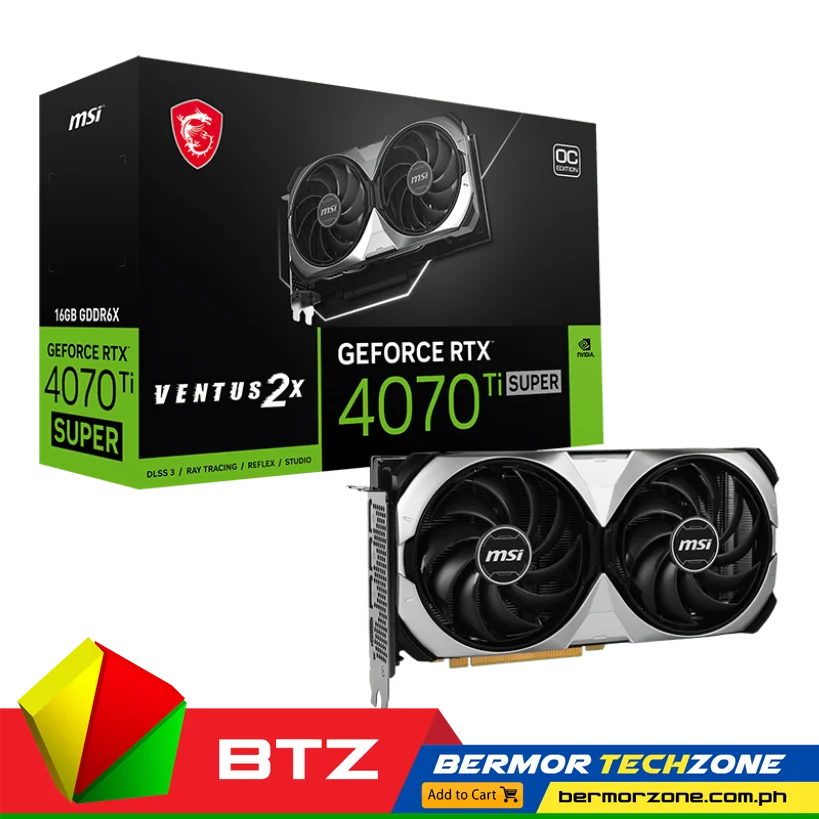 グラフィックボード・グラボ・ビデオカード RTX 4070Ti MSI VENTUS 2X OC Amazon | MSI GeForce RTX 4070 Ti VENTUS 2X E 12G OC 2ファン