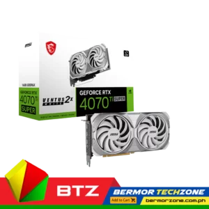 GeForce RTX 4070 Ti SUPER 16G VENTUS 2X WHITE btz ph (1)