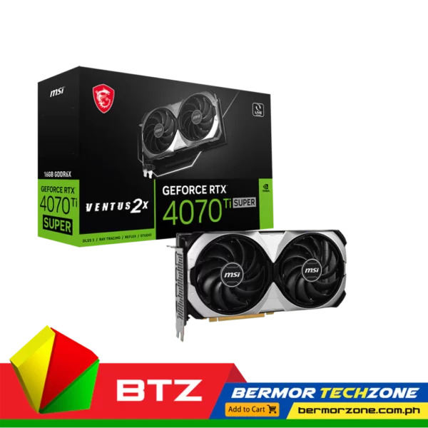 GeForce RTX 4070 Ti SUPER 16G VENTUS 2X btz ph (1)