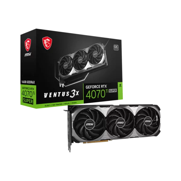 GeForce RTX 4070 Ti SUPER 16G VENTUS 3X OC btz ph
