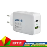 PROLINK PTC23301 33W 2-Port Travel Charger with Intellisense