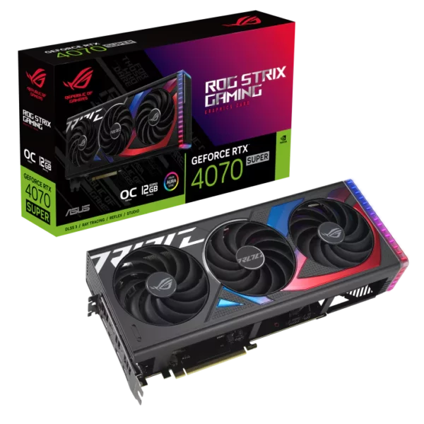 ROG Strix GeForce RTX 4070 SUPER 12GB GDDR6X OC EDITION btz ph