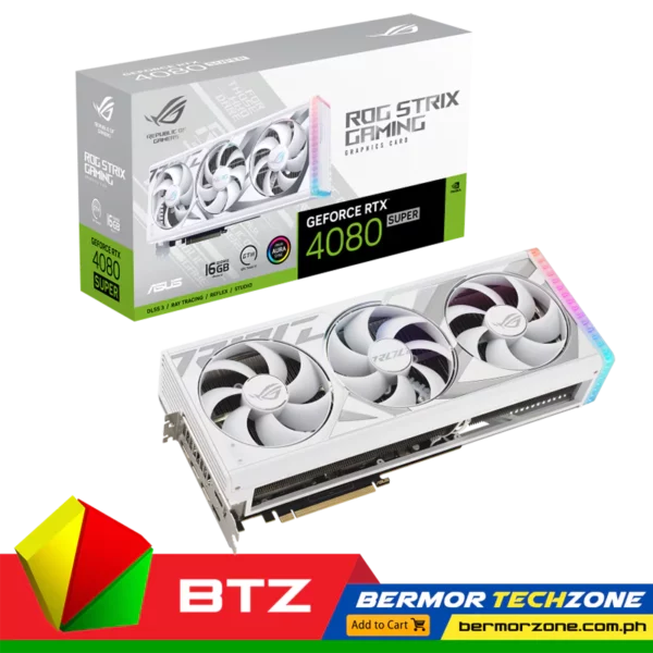ROG Strix GeForce RTX 4080 SUPER 16GB GDDR6X White Edition btz ph (1)
