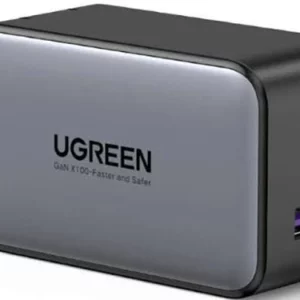 UGREEN CD244 10334 | 100-240V~50/60Hz  1.8A Max |USB-A+2*USB-C 65W  GaN Tech Fast Charger BlackIntroducing our USB-C1/C2 Charger – the powerhouse of possibilities for all your charging needs! This compact charging marvel is a tech wizard, featuring dual USB-C1/C2 outputs that dance to the rhythm of 5V/3A to 20V/3.25A, delivering a dazzling 65W max performance. The USB-A port joins the symphony with outputs from 5V/3A to 5V/4.5A, enchanting your devices with up to 22.5W of charging magic. Feel the pulse of speed with fast-charging protocols like PD 3.0/2.0, QC 4.0+/4.0/3.0/2.0, AFC, SCP, and PPS. With a sleek size of 2.59x1.57x1.22" and weighing only 4.58oz, it's your pocket-sized charging companion. This charger is a maestro of compatibility, orchestrating a seamless performance with MacBook, Microsoft Surface, HP Spectre, Dell XPS, Lenovo ThinkPad, Huawei MateBook, Samsung Notebook, Xiaomi Air, iPad, iPhone, Galaxy, Pixel, and many more. Just a little note: don't let the USB-A and C2 ports tango together for Apple Watch charging, and unplug when the charging symphony takes a bow. Get ready for a charging experience that's not just technical, but a dazzling show for your devices!