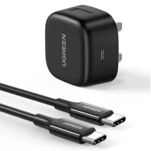 UGREEN CD250 50576 | 100-240V~50/60Hz 700mA Max | USB-C 25W PD Charger With  C-C 2M Cable Black<p class="a-spacing-base"><span class="a-text-bold">UGREEN 25W USB C Super Fast Charger -- Bring Your Devices Back to Life Quickly</span></p>
<p class="a-spacing-base">If you've ever scrambled out the door with your phone's battery in the red, you know that power is precious, and the faster you can get it, the better. UGREEN 25W PD Fast charger is great if you want to keep your phone's batteries full as much as possible. It can reduce charging times significantly, giving you more time to use your phone without having to stay near a power socket.</p>