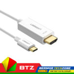 UGreen MM121 Type C To HDMI Cable 1.5M WHITE
