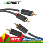 UGreen AV104 2 RCA Male To 2 RCA Male Audio  Cable 1M