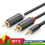UGreen AV116 3.5mm Male To 2 RCA Male Cable