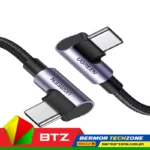 UGreen 70696 Angled USB-C 2.0 Male To Angled USB-C 2.0 Male 5A Data Cable 2M