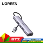 UGreen CM475 USB 3.0 to Gigabit + 3*USB 3.0 Converter With USB-C Power Port