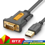 UGreeen CR104 USB 2.0 A To DB9 RS-232 Male Adapter Cable