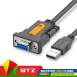 UGreen CR104 USB 2.0 A To DB9 RS-232 Female Adapter Cable 1.5M