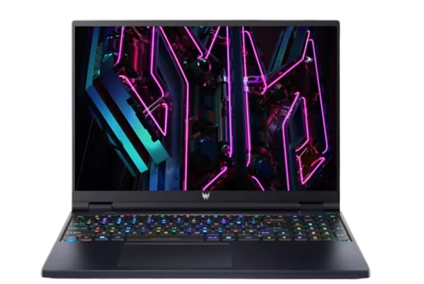 Acer Predator Helios 300 16 PH16-71-90ZQ 16" IPS 240Hz | Intel Core i9-13900HX | NVIDIA RTX 4070 | 16GB RAM | 1 TB NVMe SSD | Windows 11 Pro Gaming NotebookThe Acer Predator Helios 300 PH16-71-90ZQ is a high-performance gaming notebook that offers top-tier specifications for an immersive gaming experience. It features an Intel Core i9-13900HX processor, NVIDIA GeForce RTX 4070 graphics, and 16 GB of DDR4 3200 MHz memory, ensuring smooth gameplay and seamless multitasking. With a spacious 1 TB NVMe SSD, you'll have ample storage space for all your games and media. The 16-inch display with a resolution of 2560 x 1600 delivers stunning visuals, while the notebook's sleek design and advanced cooling system make it a stylish and efficient choice for gamers.
Processor
Intel® Core™ i9-13900HX
Graphics
NVIDIA® GeForce® RTX™ 4070
Memory
16 GB DDR4 3200 MHz
Storage
1 TB NVMe SSD
Resolution
2560 x 1600
Panel Size
16"
Battery
90 Wh Lithium Ion (Li-Ion)