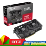 ASUS Dual Radeon RX 7600 XT OC Edition 16GB GDDR6 Graphics Card