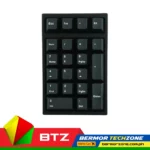Leopold FC210TP PD Black | Tenkey Pad 21 Keys | PBT Double Shot Key Cap | USB | Mechanical Keyboard Cherry MX Red | Cherry MX Silent Red Switch