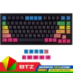 Keychron JM-50 OEM Dye-Sub PBT Keycap Set - Rainbow Q1 Q2 K2 Mechanical Keyboard Keycap Set