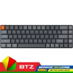 Keychron K7 White LED Gateron Low Profile Keyboard 65 Percent Layout 68 Keys Wireless Mechanical Keyboard Red | Blue | Brown Switch