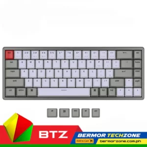 Keychron K6 Retro Color Body Non-Backlight Gateron Red | Blue | Brown Switch 65 Percent Layout 68 Keys Wireless Mechanical Keyboard<strong>An Innovative 65% Compact Wireless Mechanical Keyboard</strong>

<span class="sc-eGJWMs gQYBcx pf-23_" data-pf-type="Text">Crafted to maximize your workspace with an ergonomic design, while retaining all necessary multimedia and function keys. K6 is a super tactile wireless or wired keyboard giving you all the keys and function you need while keeping it compact. With largest battery, the K6 Non-Backlit Version can last up to 2 months.</span>

<strong><span class="sc-eGJWMs gQYBcx pf-23_" data-pf-type="Text">Wireless and Wired Modes </span></strong>

<span class="sc-eGJWMs gQYBcx pf-23_" data-pf-type="Text"><span class="sc-eGJWMs gQYBcx pf-52_" data-pf-type="Text">Connects with up to 3 devices via Bluetooth and switch among them easily. With high reliable and broad compatibility Broadcom Bluetooth chipset, the K6 is best to fit home, office and light gaming use while connecting with your smartphone, laptop and iPad. It also has wired mode with USB Type-C connection.</span></span>

<strong><span class="sc-eGJWMs gQYBcx pf-23_" data-pf-type="Text"><span class="sc-eGJWMs gQYBcx pf-52_" data-pf-type="Text">Suitable for All Devices </span></span></strong>

<span class="sc-eGJWMs gQYBcx pf-23_" data-pf-type="Text"><span class="sc-eGJWMs gQYBcx pf-52_" data-pf-type="Text"><span class="sc-eGJWMs gQYBcx pf-63_" data-pf-type="Text">Compatible for both macOS and Windows. Keychron is one of only a few in the market that comes with a Mac multimedia keys layout for Mac enthusiasts. For Linux users, we also have a dedicated user group to help with the experience.</span></span></span>

<strong><span class="sc-eGJWMs gQYBcx pf-23_" data-pf-type="Text"><span class="sc-eGJWMs gQYBcx pf-52_" data-pf-type="Text"><span class="sc-eGJWMs gQYBcx pf-63_" data-pf-type="Text">Ergonomic Design </span></span></span></strong>

<span class="sc-eGJWMs gQYBcx pf-23_" data-pf-type="Text"><span class="sc-eGJWMs gQYBcx pf-52_" data-pf-type="Text"><span class="sc-eGJWMs gQYBcx pf-63_" data-pf-type="Text"><span class="sc-eGJWMs gQYBcx pf-76_" data-pf-type="Text">Our meticulously designed layout has differentiate the K6 to other compact keyboards by doing the job right. With dedicated arrow keys (You didn’t think you needed them until they were gone) and a reasonable size and position for the right shift key.</span></span></span></span>

<strong><span class="sc-eGJWMs gQYBcx pf-23_" data-pf-type="Text"><span class="sc-eGJWMs gQYBcx pf-52_" data-pf-type="Text"><span class="sc-eGJWMs gQYBcx pf-63_" data-pf-type="Text"><span class="sc-eGJWMs gQYBcx pf-76_" data-pf-type="Text">Compact Yet Powerful </span></span></span></span></strong>

<span class="sc-eGJWMs gQYBcx pf-23_" data-pf-type="Text"><span class="sc-eGJWMs gQYBcx pf-52_" data-pf-type="Text"><span class="sc-eGJWMs gQYBcx pf-63_" data-pf-type="Text"><span class="sc-eGJWMs gQYBcx pf-76_" data-pf-type="Text"><span class="sc-eGJWMs gQYBcx pf-94_" data-pf-type="Text">The K6 is compact while offering convenient accessibility to all the essential multimedia and function keys through the combination of key presses.</span></span></span></span></span>

The K6 also comes with navigation keys to offer the same functionalities of a tenkeyless keyboard, but with a smaller desk footprint.

<strong><span class="sc-eGJWMs gQYBcx pf-23_" data-pf-type="Text"><span class="sc-eGJWMs gQYBcx pf-52_" data-pf-type="Text"><span class="sc-eGJWMs gQYBcx pf-63_" data-pf-type="Text"><span class="sc-eGJWMs gQYBcx pf-76_" data-pf-type="Text"><span class="sc-eGJWMs gQYBcx pf-94_" data-pf-type="Text">Largest Battery </span></span></span></span></span></strong>

<span class="sc-eGJWMs gQYBcx pf-23_" data-pf-type="Text"><span class="sc-eGJWMs gQYBcx pf-52_" data-pf-type="Text"><span class="sc-eGJWMs gQYBcx pf-63_" data-pf-type="Text"><span class="sc-eGJWMs gQYBcx pf-76_" data-pf-type="Text"><span class="sc-eGJWMs gQYBcx pf-94_" data-pf-type="Text"><span class="sc-eGJWMs gQYBcx pf-131_" data-pf-type="Text">The K6 Non-Backlit Version can even be used for around 2 months (8 hrs of daily usage), or up to 570 hours with a single charge.</span></span></span></span></span></span>