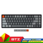 Keychron K7 White LED Hot-Swap Gateron Switch 65 Percent Layout 68 Keys Wireless Low Profile Mechanical Keyboard - Red | Blue | Brown Switch