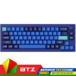 Keychron Q2 Full Assembled RGB Blacklight LED Hot Swap Aluminum Gateron 68 Keys Wired 65 Percent Layout Knob Version Blue Mechanical Keyboard Red | Blue | Brown Switch
