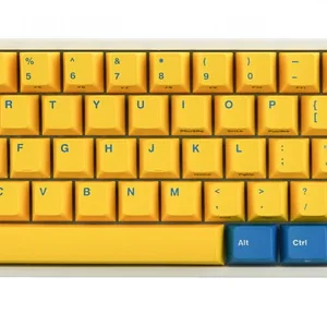 Leopold FC660M PD Yellow/Blue White Case | Mini Size 66 Keys | PBT Double Shot Key Cap | USB and PS2 Interface | Mechanical Keyboard Cherry MX Brown | Cherry MX Blue | Cherry MX Red | Cherry MX Silent Red | Cherry MX Clear SwitchThe FC660M PD allows you to swap functionality between the Windows and the left Alt or FN key by toggling the corresponding DIP switches at the bottom. Additionally, you also have DIP switches for swapping the Caps Lock key with the left Ctrl key and for disabling the Windows key.

Touch-typist or not, gamer or not, if you want to type fast and accurately, switch to the Leopold FC660M PD TKL mechanical keyboard.