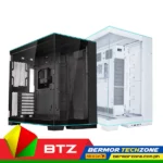 Lian Li O11 Dynamic EVO RGB E-ATX Tower Gaming Computer Case - Black | White