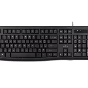 Prolink PCM-2007 USB Wired Keyboard with Multimedia Hot KeysPlug-and-Play

12 Dedicated Shortcut Keys

Silent Membrane Key Switch for quiet and easy typing

Spill-Resistant