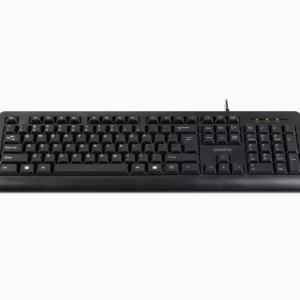 Prolink PKCS-1008 Classic USB Wired Keyboard* Plug-and-Play
* 104 Keys/ Adjustable Keyboard Height
* Classic, full-sized keyboard layout with easy-to-read keys
* Spill-Resistant