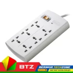 Huntkey SZM604 4 AC Socket Surge Protector Extension Cable