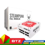 1STPlayer Steampunk 650W | 750W 80+ Silver Full Modular LED Power Supply Unit White