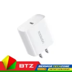 UGREEN CD137 60449 100-240V~50/60Hz 500mA Max USB-C 20W PD Charger White