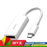 UGREEN MM130 40372 | 4Kx2K@60Hz | 15cm | USB-C To DP Female Adapter White