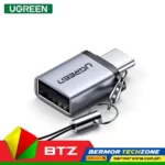 UGREEN US270 50283 | USB-C 3.1 Male To USB 3.0 A  Female OTG Adapter Gray