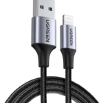 UGreen US199 Lightning To USB 2.0 A  Male Cable Black