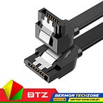 UGreen US217 SATA 3.0 Data Cable 90° Elbow 0.5M (Black)