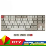 Keychron K8 Retro Color Non-Backlight LED Aluminum Gateron Red | Blue | Brown Switch 80 Percent Layout 87 Keys Wireless Mechanical Keyboard