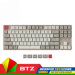 Keychron K8 Retro Color Non-Backlight LED Gateron Brown Red Switch 80 Percent Layout 87 Keys Wireless Mechanical Keyboard