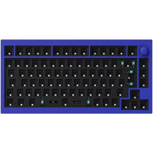 keychron q1 qmk custom mechanical barebone knob keyboard blue btz ph.webp