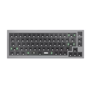 Keychron Q2 Barebone RGB Backlight LED Hot-Swap Aluminum 68 Keys Wired 65 Percent Layout Mechanical Keyboard Black | Grey | Blue<ul class="a-unordered-list a-vertical a-spacing-mini">
 	<li class="a-spacing-mini"><span class="a-list-item">The Q2 (Barebone version without switches and keycaps) is a fully customizable mechanical keyboard with a compact 65% layout. With a solid full aluminum frame, the Q2 Barebone is designed to be able to assemble easily for personalized premium typing comfort.</span></li>
 	<li class="a-spacing-mini"><span class="a-list-item">QMK/VIA literally means endless possibilities for a fluid workflow. Simply connect the Q2 to your device with a cable, import the Q2 keymap JSON file into the VIA software, drag and drop your favorite keys or macro commands to remap any key you want on macOS, Windows, or Linux operating system. Check our user guide or user manual for more instructions.</span></li>
 	<li class="a-spacing-mini"><span class="a-list-item">You can hot-swap the Q2 Barebone version with almost all of the 3pin and 5pin MX style mechanical switches on the market (including Cherry, Gateron, Kailh, Panda, etc.) without soldering required. The PCB-mounted screw-in stabilizer for “big keys” such as space bar, shift, enter, and delete are designed for less wobbliness.</span></li>
 	<li class="a-spacing-mini"><span class="a-list-item">Double-Gasket design allows the Q2 to maintain its flexibility and improves overall typing sound. Added sound-absorbing and case foams inside to significantly reduce the sound resonance and noise between the metals. Each keyboard component could be reassembled easily, so you can customize it the way you want.</span></li>
 	<li class="a-spacing-mini"><span class="a-list-item">The south-facing RGB is designed to better illuminate the keyboard backlight from the typist’s angle if non-backlight shine-through PBT keycaps (NOT included on the Q2 Barebone version) are installed. Note: Users need to buy switches and keycaps separately in order to type with the Q2 Barebone version.</span></li>
</ul>